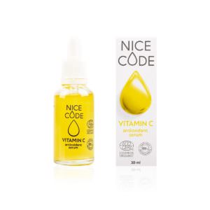 Сыворотка-антиоксидант для лица «Vitamin C» Nice Code